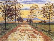 Ferdinand Hodler, Autumn Evening